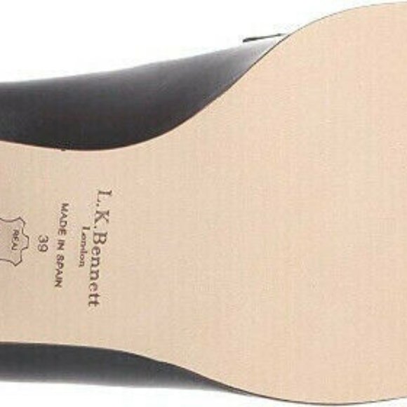 black leather shoes - Picture 2 of 4